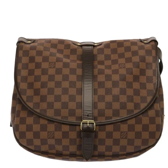 Louis Vuitton Damier Ebene Saumur 35 Shoulder Bag with LV dust bag Pristine - Picture 7 of 16